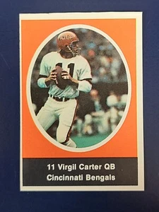 1972 Sunoco Football Stamps Complete Your Set You Pick Choose Cincinnati Bengals - Picture 1 of 25