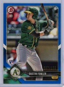 2016 Bowman blauer Refraktor Dustin Fowler 007/150 - Bild 1 von 1