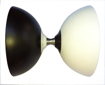 DIABOLONET-KREISZ HENRYS VISION FREE HUB DIABOLO SCHWARZ-WEISS FREILAUF Diabolo