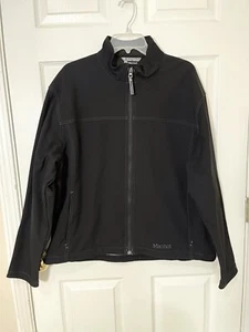 Chaqueta Marmot Mezcla de Nylon Cremallera Bordada Logo Negra #F8130-2-YO Para Hombre Talla XL - Imagen 1 de 14