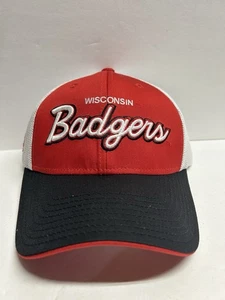 Nuevo Wisconsin Badgers Reebok Snapback Sombrero Heisman Gorra Fútbol Malla Universidad - Imagen 1 de 6