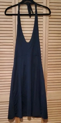 Patagonia Morning Glory Dress Womens Small Black Halter Casual Summer Travel  - Image 1 of 4