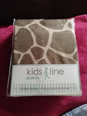 Kids Line Jungle Jigsaw Baby Diaper Changing Pad Cover 32"×16" NIP - Image 1 of 4