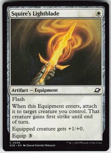 MTG Squire's Lightblade 36 Edge of Eternities C Normal NM - Picture 1 of 2