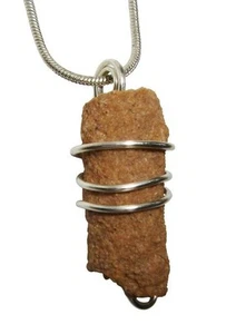 RARE UNUSUAL PRAYER PIPE LIGHTNING STRIKE SARAHA DESERT FULGURITE CRYSTAL #703 - Picture 1 of 2