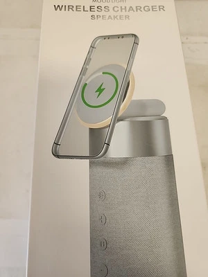 S-02无线充电扬声器夜灯 — 第 1/4 张图片