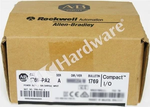 Surplus Open Allen Bradley 1769-PA2 /A Compact I/O Power Supply 120/240VAC 2A@5V - Picture 1 of 6