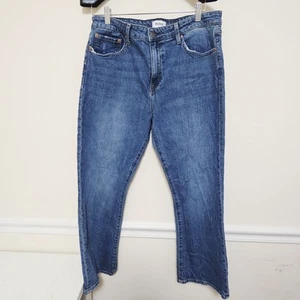 Pistola L.A Denim Jeans Straight Leg High Rise Women's Size 32 X 26 Inseam - Picture 1 of 16