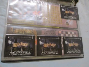 GRUPO DE 4 CARTAS DE AVENTURA CASTILLO HARRY POTTER COCA COLA - Imagen 1 de 1