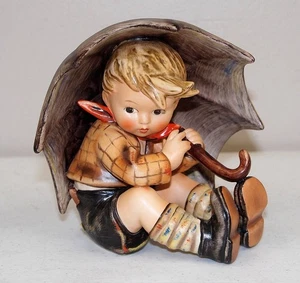 Neuwertig!! Keine Crazing!! Vintage Hummel "Regenschirm Junge" Figur #152/0A TMK 6 - Bild 1 von 4