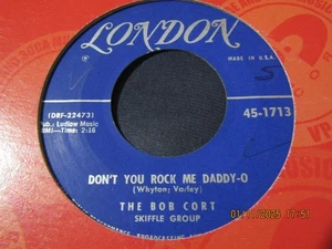 BOB CORT SKIFFLE GROUP-DON'T YOU ROCK ME DADDY-O-LONDON - Picture 1 of 2