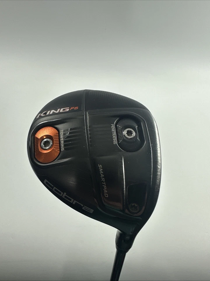 Madera Cobra King F6 Black Fairway 3-4 Mid Launch Lite para diestros grafito Foto 1 de 4