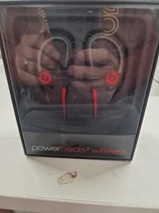Beats by Dr. Dre Powerbeats2 Wireless In Ear Bluetooth Headset Schwarz Rot - Bild 1 von 2