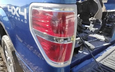 Driver Tail Light Styleside Bright Border OEM 09-14 FORD F150 PICKUP 1293084 - Image 1 of 4