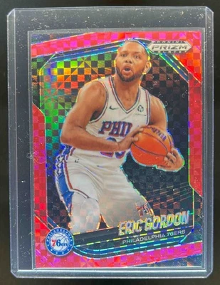 Prizm 2024-25 negro Eric Gordon rojo Power Prizms #43/75 76ers Foto 1 de 2