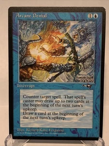 MTG - Arcane Denial (Axe) (NM) From Alliances - Magic The Gathering - Picture 1 of 1