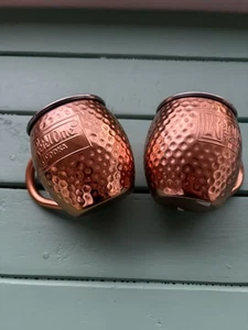 LA Dodgers Ketel One Moscow Mule Set di 2 tazze in rame martellato - Foto 1 di 9