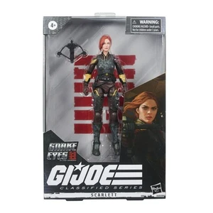 G.I. Action figure Joe Classified Snake Eyes Origins Scarlett - Foto 1 di 2