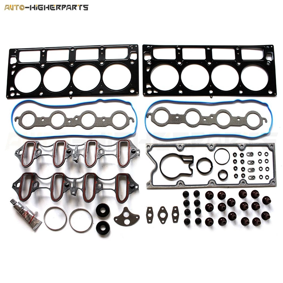 For 2003 Chevy Silverado 1500 GMC Savana 3500 6.0L Cylinder Head Gasket Set Foto 1 de 4