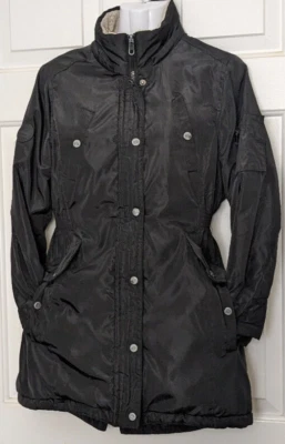 Steve Madden Girl's Winter Coat Size M ( 10-12 ) Black. - Image 1 of 4
