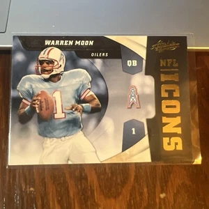 Warren Moon 2011 Panini Absolute Memorabilia NFL Icons #28 HOF Oilers NM-MT - Picture 1 of 6