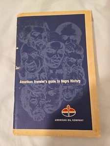 Vintage American Oil Company Traveler's Guide to Negro History 3rd Edition - Foto 1 di 6