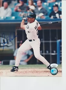 JOSE VALENTIN Autographed Photo JSA Certified STOCK PHOTO - Picture 1 of 2