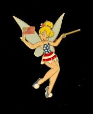 DISNEY PIN DISNEYSHOPPING.COM FOURTH OF JULY SERIES TINKER BELL LE 250
