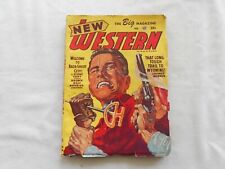 NEW WESTERN PULP Magazine FEBRUARY 1948-(COMPLETE VG)