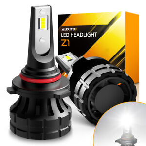 AUXITO CANBUS Super Bright 9012 LED Headlight Bulb High Low Beam White HIR2 Z