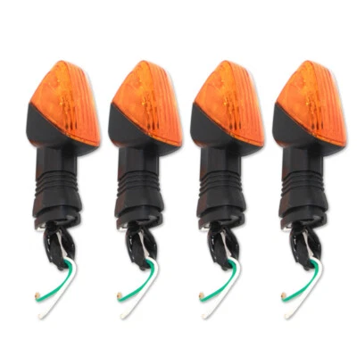 4x Indicador de luz de señal de giro apto para KAWASAKI NINJA ZX-6R KLE500 KLR650 hm Foto 1 de 4