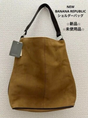Banana Republic Bolso de Hombro Cartera Cuero en Marrón NUEVO Envío desde Japón Foto 1 de 4