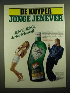 1979 De Kuyper Jonge Jenever Anzeige - in deutscher Sprache - Bild 1 von 1