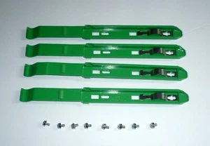 Lot 4 rails supports Dell 99XHM 86DVJ 5,25" lecteur DVD CD ROM de bureau avec vis ! - Photo 1/2