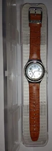 Herrenuhr  "Swatch Irony" mit original Lederarmband gebraucht OVP - Bild 1 von 4