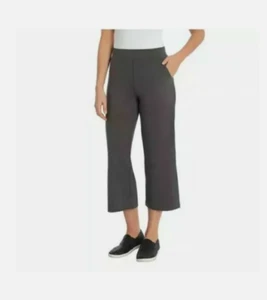 Sentimental New York Ladies Soft Touch Pull on Capri(SMOKE GRAY,SMALL) NWT - Picture 1 of 3