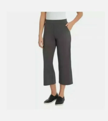 Sentimental New York Ladies Soft Touch Pull on Capri(SMOKE GRAY,SMALL) NWT - Imagem 1 de 3