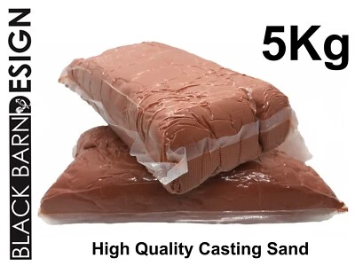 5.0kg Petrobond Oil Bonded Metal Casting Sand for Gold Silver Bronze Delft Style