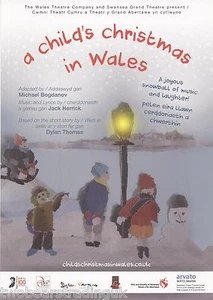 Event Promo Flyer: A Child's Christmas In Wales - Wales Theatre Tour 2014 - Picture 1 of 2