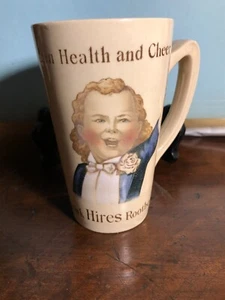 Hires Root Beer vintage antique ceramic mug 1890 - Picture 1 of 8