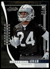 2019 Panini Absolute Johnathan Abram Rookie Oakland Raiders #182