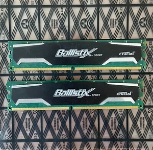 Crucial Ballistix Sport BL25664AA80E 2GB PC2-6400 DDR2-800 DIMM Desktop RAM - Picture 1 of 3
