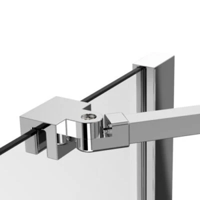 BD-BAODE Stabilisator für Duschwand Haltestange Stabilisationsstange Edelstahl Glashalter