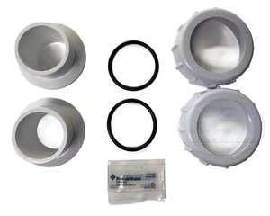 OEM Pentair FNS Plus / Clean & Clear Pool Filter Bulkhead Union Kit 271096 2 in - Picture 1 of 2