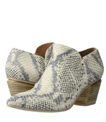 Franco Sarto Karson 2 Mujer’s Botines Denim Estampado Serpiente Cuero Talla 7M Nuevo en Caja Foto 1 de 4