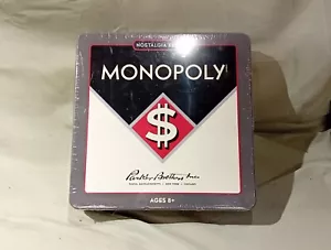 Monopoly Nostalgia Edition Monopoly Lata 1937 American Monopoly Edición Limitada - Imagen 1 de 11