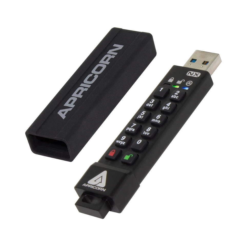 Apricorn Aegis Secure Key 3 NX 32GB 256-Bit Encrypted FIPS 140-2 Level 3 Vali... - Image 1 of 4