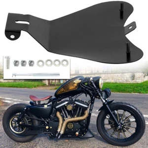 Motorcycle Bobber Solo Seat Base Kit For Harley Sportster Softail Springer Dyna - Foto 1 di 15