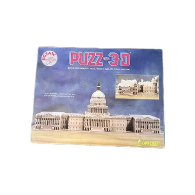 Puzz-3D 3D Jigsaw Puzzle Washington D.C, The Capital 690 Pieces Difficult - Image 1 of 4