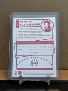 2021-22 Panini NBA Hoops Cade Cunningham Rookie Red Back - Bild 1 von 2